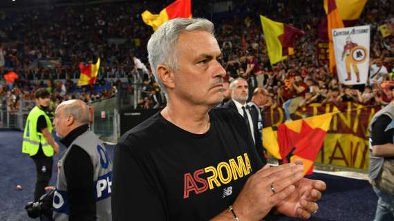 Roma, Mourinho: “Conta più la Conference League che finire davanti alla Lazio”