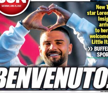 Il Toronto Sun: Insigne potrebbe essere la medicina giusta per risollevare il Toronto