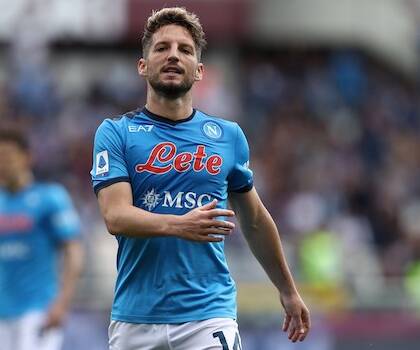 Il futuro di Mertens potrebbe essere all’Anversa