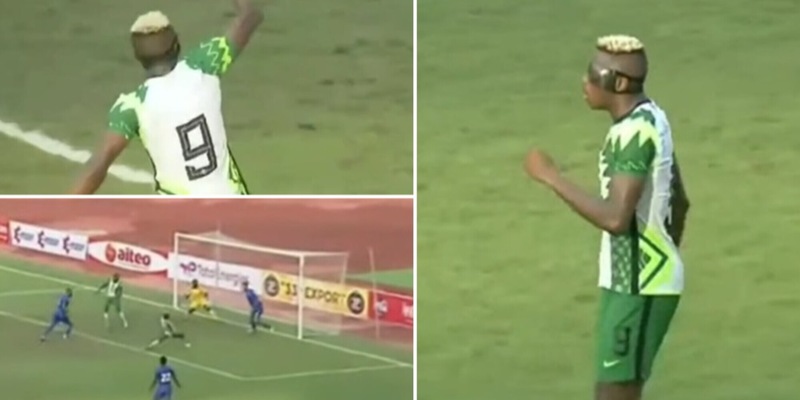 Napoli, gol decisivo di Osimhen nel 2-1 della Nigeria contro la Sierra Leone