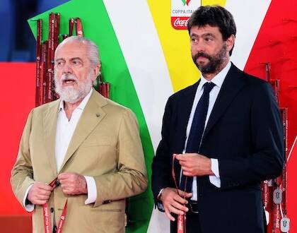 Plusvalenze, De Laurentiis indagato come Agnelli: la giustizia ordinaria non è la giustizia sportiva