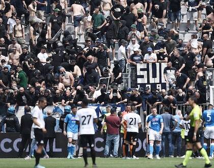Spezia-Napoli, la Corte Sportiva di Appello annulla la chiusura per un turno della Curva A