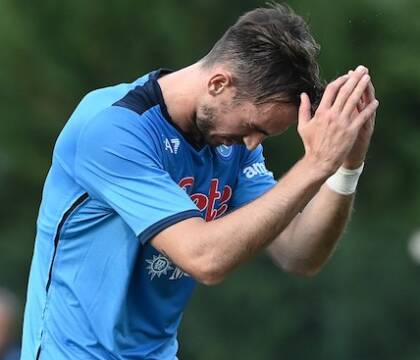 Corsport: aut aut del Napoli a Fabian, o resta e rinnova oppure finisce fuori rosa