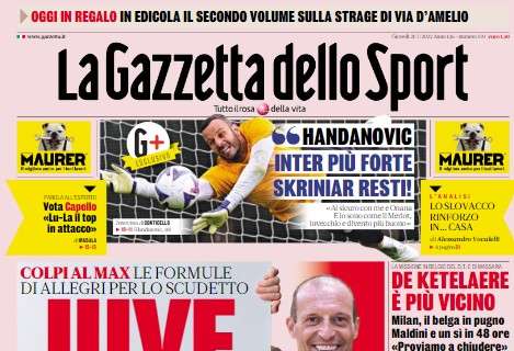 PRIMA PAGINA – Gazzetta: “Juve esagerata”.