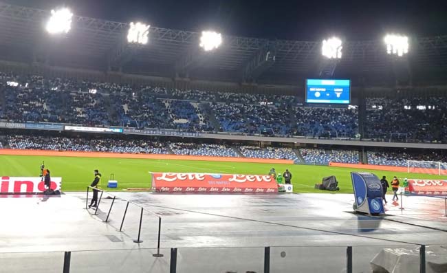 Napoli-Juve Stabia, aperte anche le curve superiori: l’annuncio del club azzurro