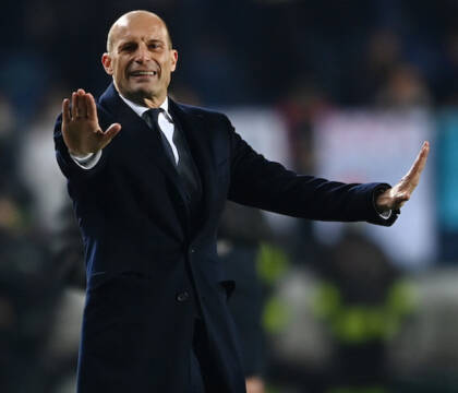 Allegri: «Non ho avuto confronti con la società»