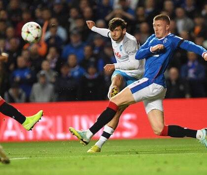 CorSera: la vittoria del Napoli sui Rangers è quella di una squadra che ha carattere