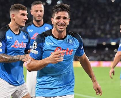 CorSport: Rangers-Napoli, Spalletti ne cambia cinque. Simeone favorito su Raspadori