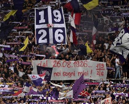 Daspo di 2 anni al tifoso della Fiorentina che contro la Juve inneggiava all’Heysel  