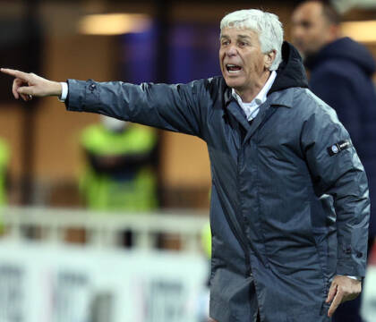 Gasperini: «La partita l’abbiamo fatta sempre noi, dispiace per quel gol preso su un rimpallo»