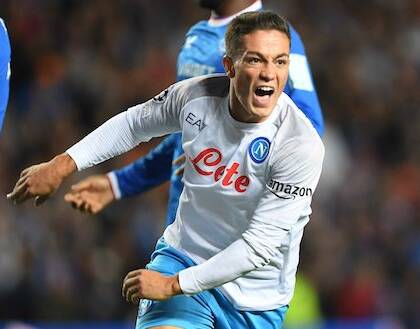 Messaggero: il 2-0 di Raspadori, un gioiello, è stato uno spot del football “spallettiano”