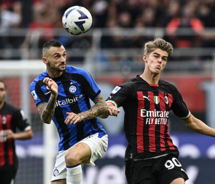 Milan-Inter si va al riposo sull’1-1. Clima caldissimo al Meazza