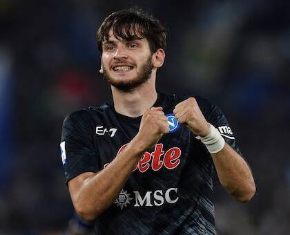Serie A, Kvaratskhelia è il miglior calciatore del mese di agosto