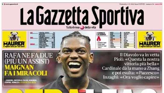 PRIMA PAGINA – Gazzetta: “Napoli accelera, Spalletti vola con il fattore K”