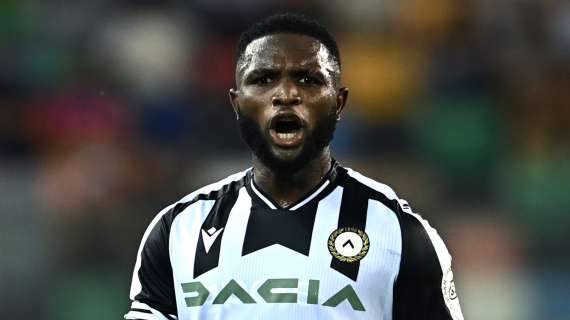 Solo Udinese nei primi 45′: Roma sotto 1-0 alla Dacia Arena