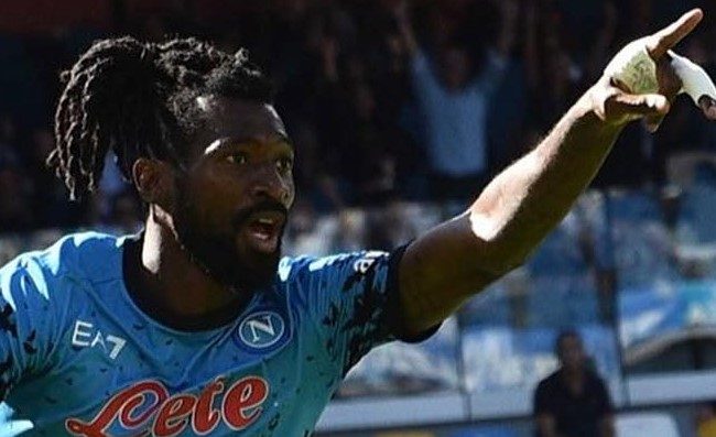 Anguissa super, murale ai Quartieri Spagnoli per il camerunense (FOTO)