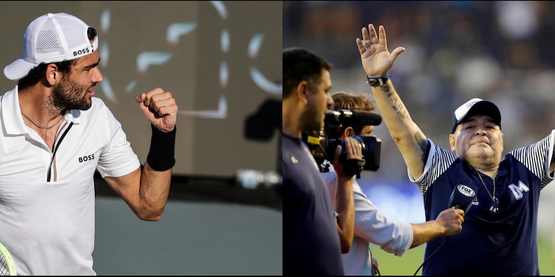 Fognini, Maradona per sempre: sul braccio il tattoo del Diez