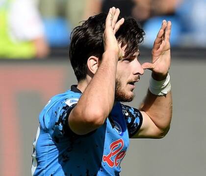 Kvaratskhelia: «Non è importante chi abbia calciato il rigore, siamo una squadra»