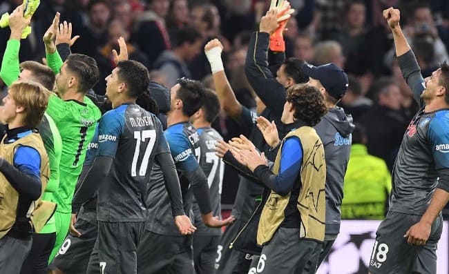 Napoli, tweet meraviglioso dal profilo ufficiale della Uefa Champions League
