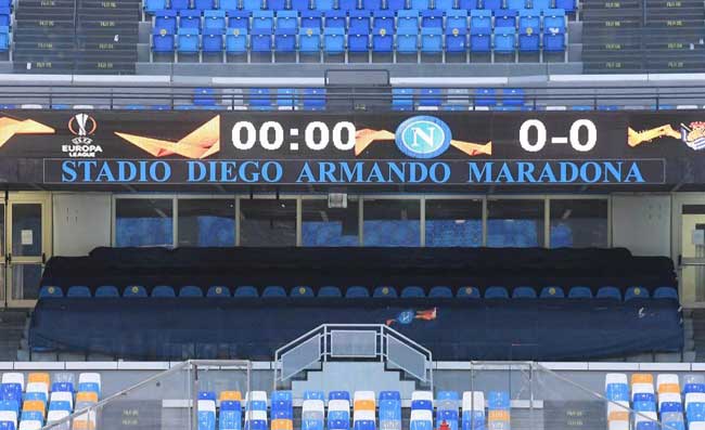 Stadio Maradona, nuova area ristoro inaugurata per Napoli-Ajax (FOTO)