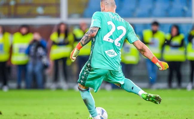 Contini salva la Sampdoria: “Orgoglioso della mia prestazione, ora continuiamo così”