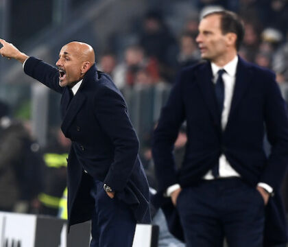 Spalletti: «Ho solo da imparare da Allegri, lo dice il palmares»