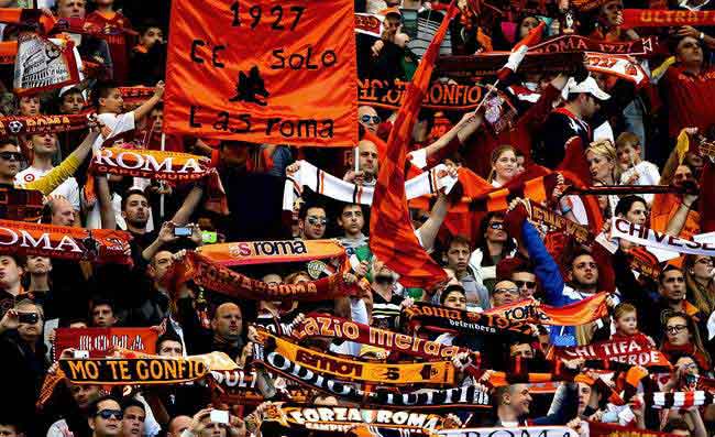 Cori beceri contro il Vesuvio, Roma “graziata” dal Giudice Sportivo: ammenda minima