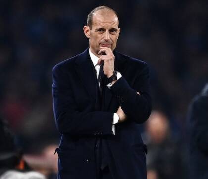 Allegri: «Indipendentemente da quello che succede fuori, dobbiamo rimanere nelle prime quattro»