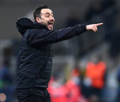 Brighton, De Zerbi contro gli arbitri della Premier: «Non sono qui per perdere tempo» 