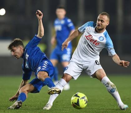 Napoli quarta squadra in Europa per possesso palla (Whoscored)