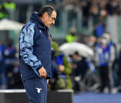 Sarri insiste: «Alla Lazio sarebbe difficile anche per uno psicologo affermato»