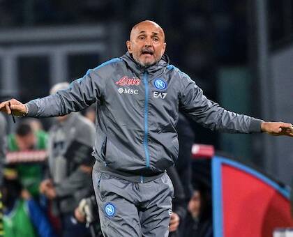 Spalletti: «Non so quanto sia giusta la decisione di chiudere il settore ospiti e lasciare i tifosi vicini»