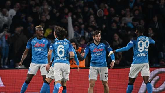FOTO – Napoli campione d’Italia al 98,76%! Il calcolo di Opta basato sulle statistiche