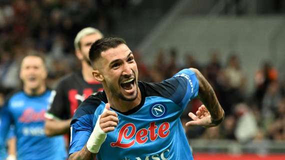 Doppio cambio per Mancini: entrano Politano e Cristante