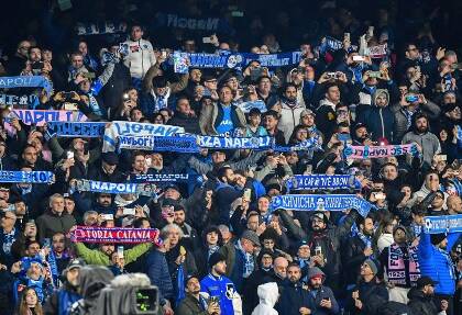 La tifoseria del Napoli sarà sotto i riflettori per la trasferta di Torino