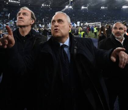 Lotito: «Con Mourinho nessuna stretta di mano, è un problema di ruoli»