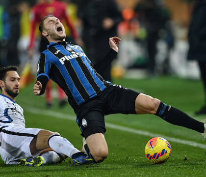 L’Atalanta gli infortuni per la partita contro il Napoli: non ci saranno Koopmeiners e Zappacosta