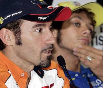 Max Biaggi: «Una pizza con Valentino Rossi? Certo ma da soli, senza manager né giornalisti»