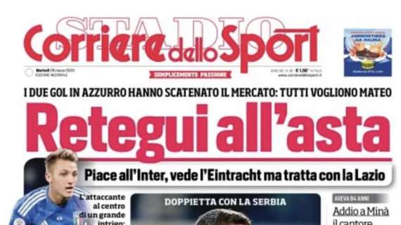 PRIMA PAGINA – Corriere dello Sport: “Retegui all’asta”