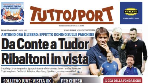 PRIMA PAGINA – Tuttosport: “Fede abbi fede”