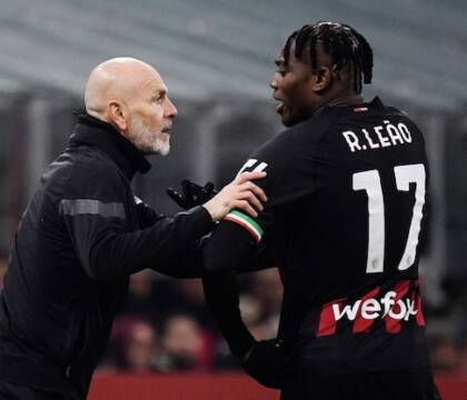 Pioli: «Arrivare tra i primi quattro posti non secondario, è prioritario»