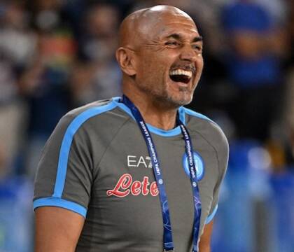 Sky sottolinea l’entusiasmo di Spalletti a fine gara, «ha esultato con tutti i suoi calciatori»