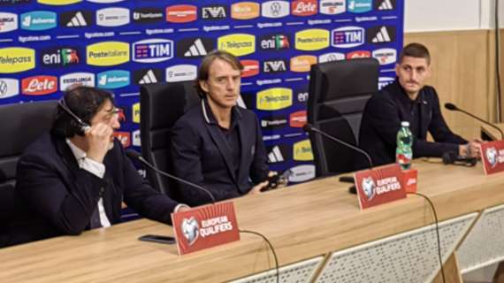 Italia, Mancini: “Problemi tra tifosi? Sempre stati gli ospiti a creare problemi. Il pubblico di Napoli ci darà il solito aiuto”