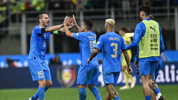 Italia, la probabile formazione: Bonucci ko, un solo azzurro partirà dal 1′
