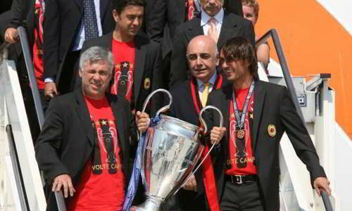 Champions, Ancelotti e il sogno di Maldini: “Ci vediamo in finale?”