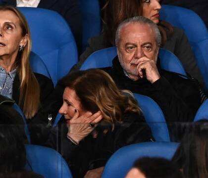 De Laurentiis ieri dal questore a visionare i filmati, non arretra sulla legalità (Corsera)