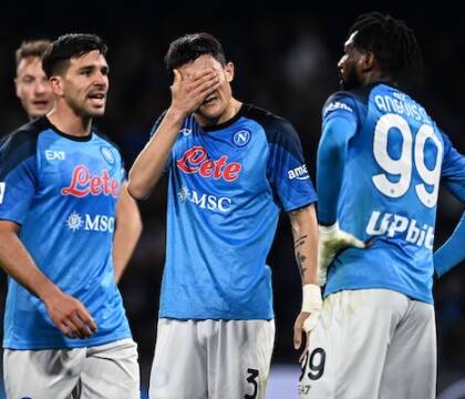 Il Napoli sciopera come i suoi tifosi. Il Milan no e dilaga 4-0
