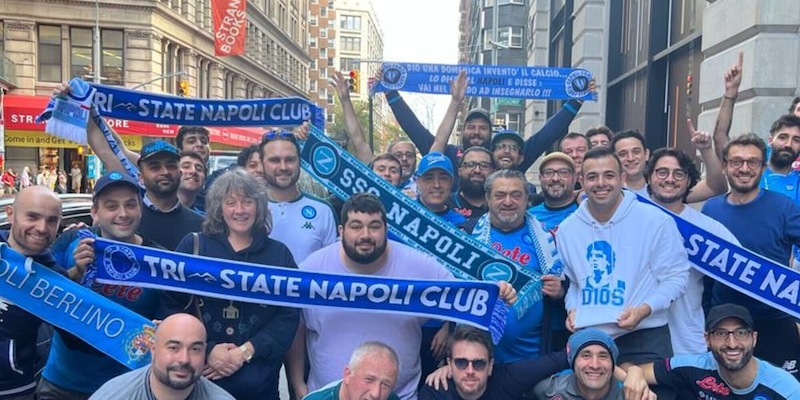 Napoli-Milan, sale la febbre partita anche a New York
