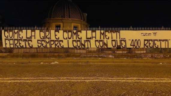 Non solo la Curva A, domani in silenzio anche la Curva B: il motivo