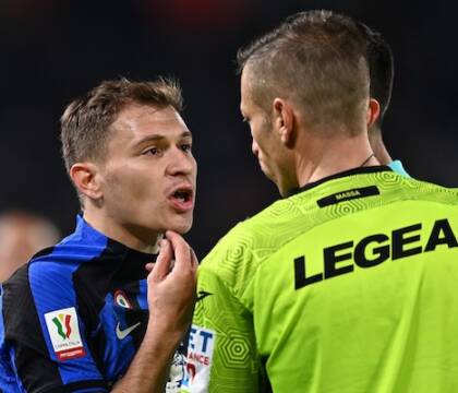 Rissa negli spogliatoi tra Juventus-Inter: l’arbitro è responsabile anche fuori dal campo